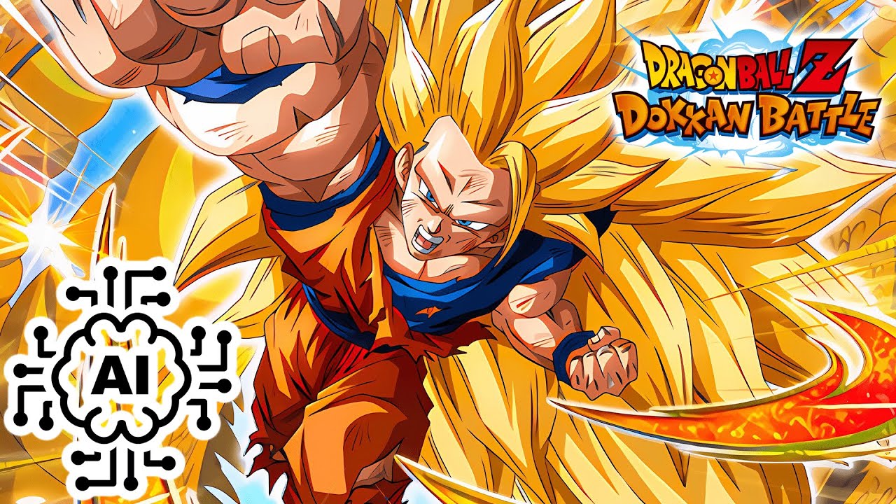 STR SSJ3 Goku Finish Skill OST but it's extended by AI - Dokkan Battle
