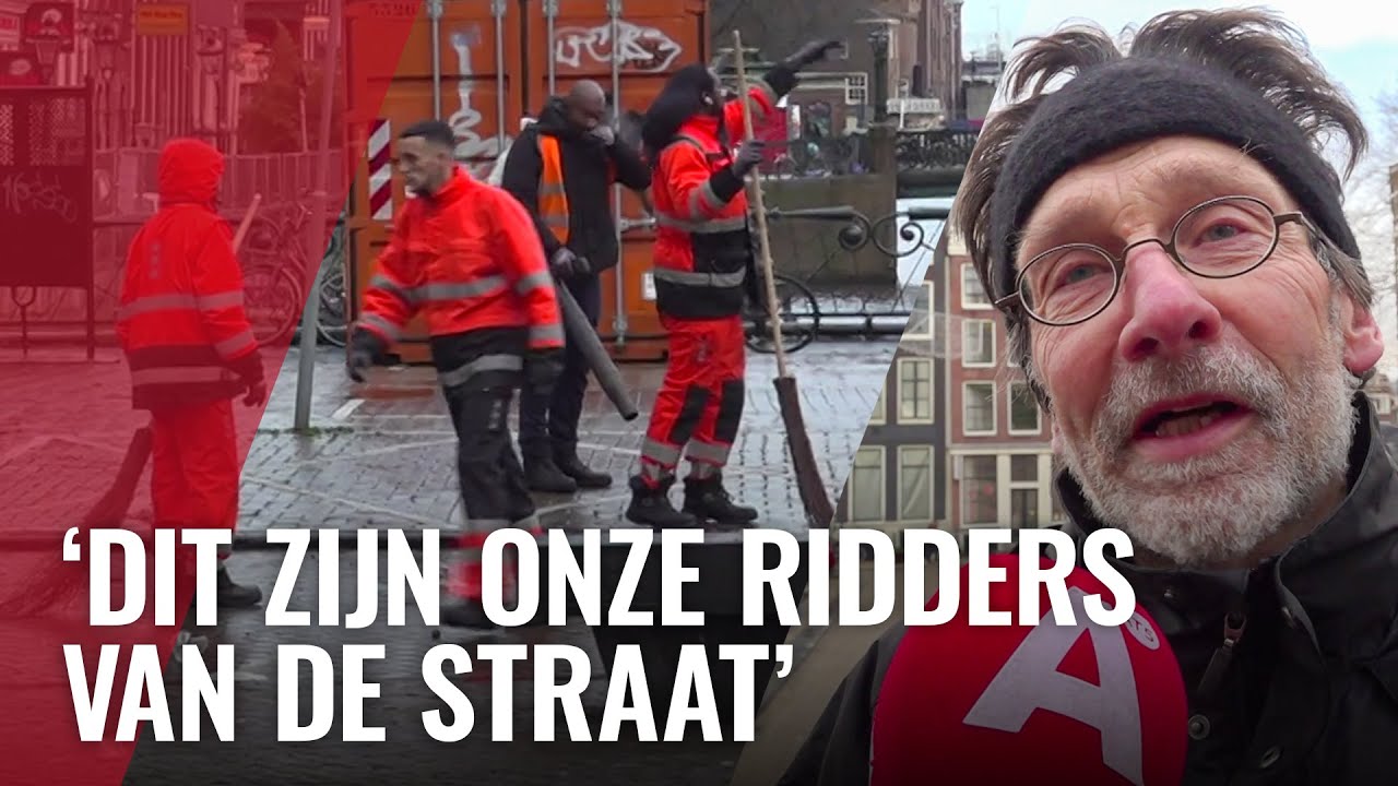 Stadsreinigers al vroeg op straat om alle troep op te ruimen: