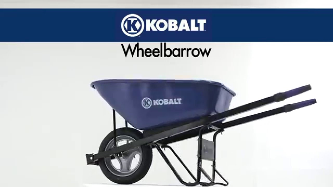 Lowe’s Kobalt Wheelbarrow Assembly