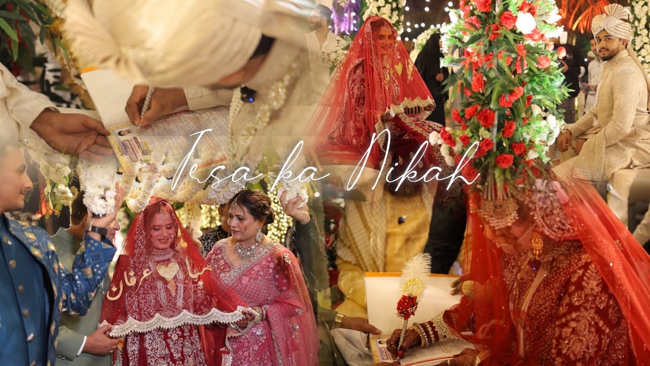 The Grand Nikah Mubarak🥰 Saying Goodbye was Toughest💔 IRSA ka Nikah🫶🏻🥰😘
