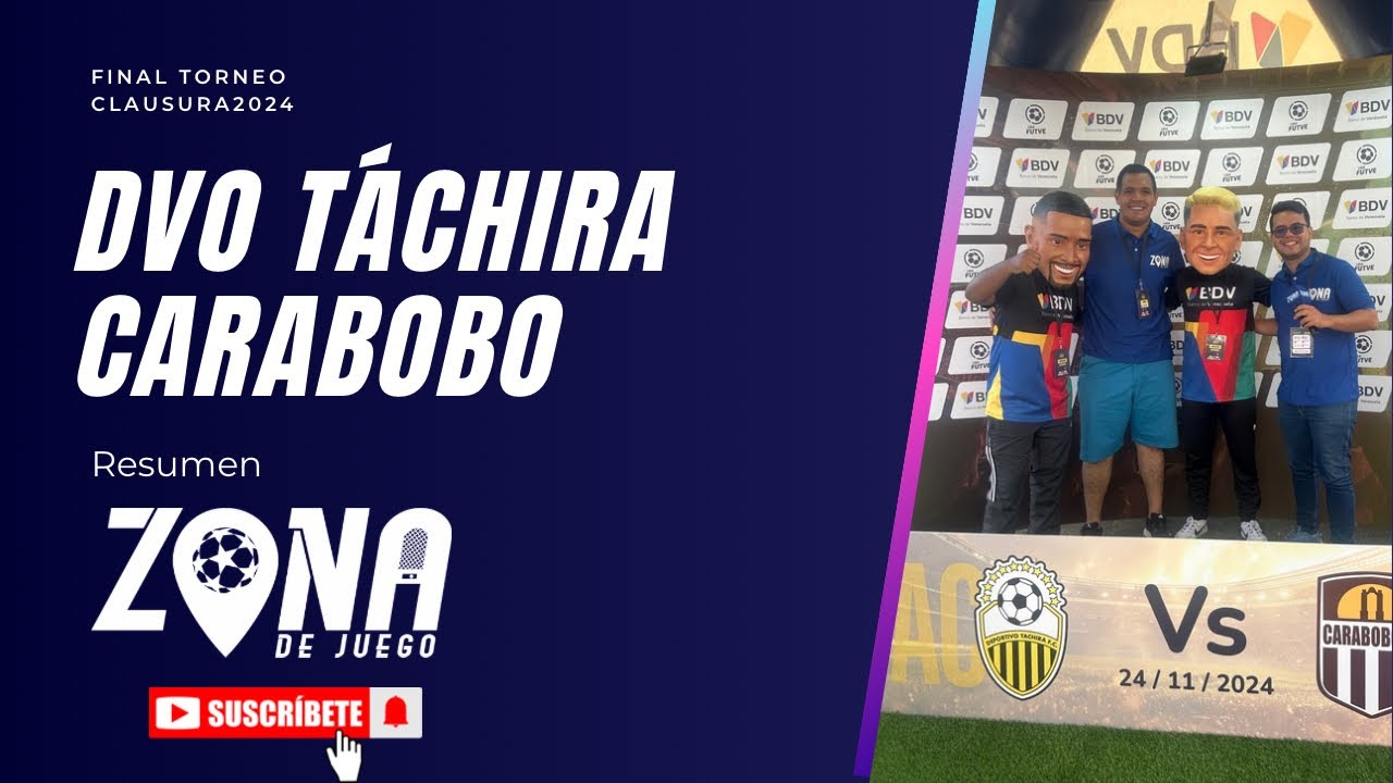 #DesdeElEstadio FINAL DEL TORNEO CLAUSURA 2024 @DVOTACHIRATV vs @carabobo_fc  #ligafutve