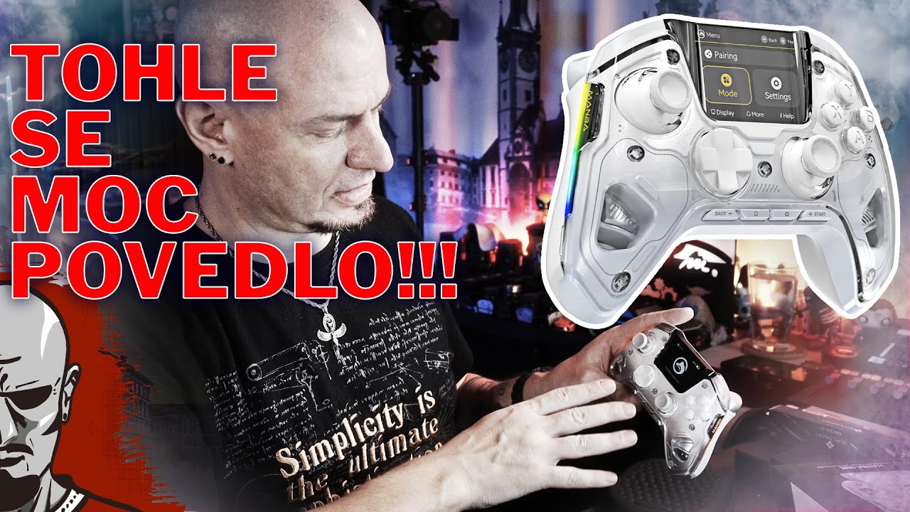 Unboxing Manba One Ver 2 &ndash; Nejlep&scaron;&iacute; bezdr&aacute;tov&yacute; gamepad pro PC a Switch?