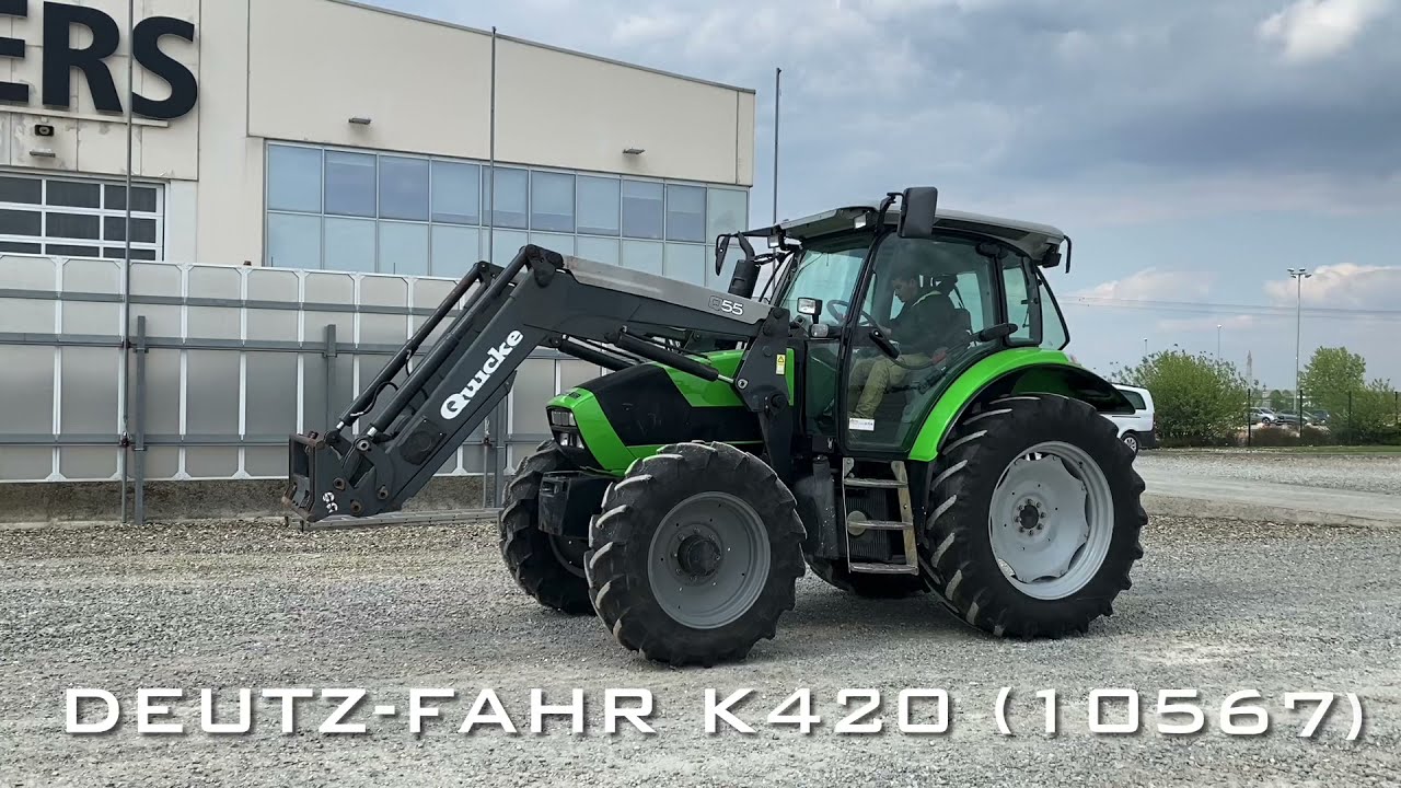 Deutz-Fahr K420 (10567) - 20/5/2021 - Ritchie Bros. Italia - Caorso (PC)