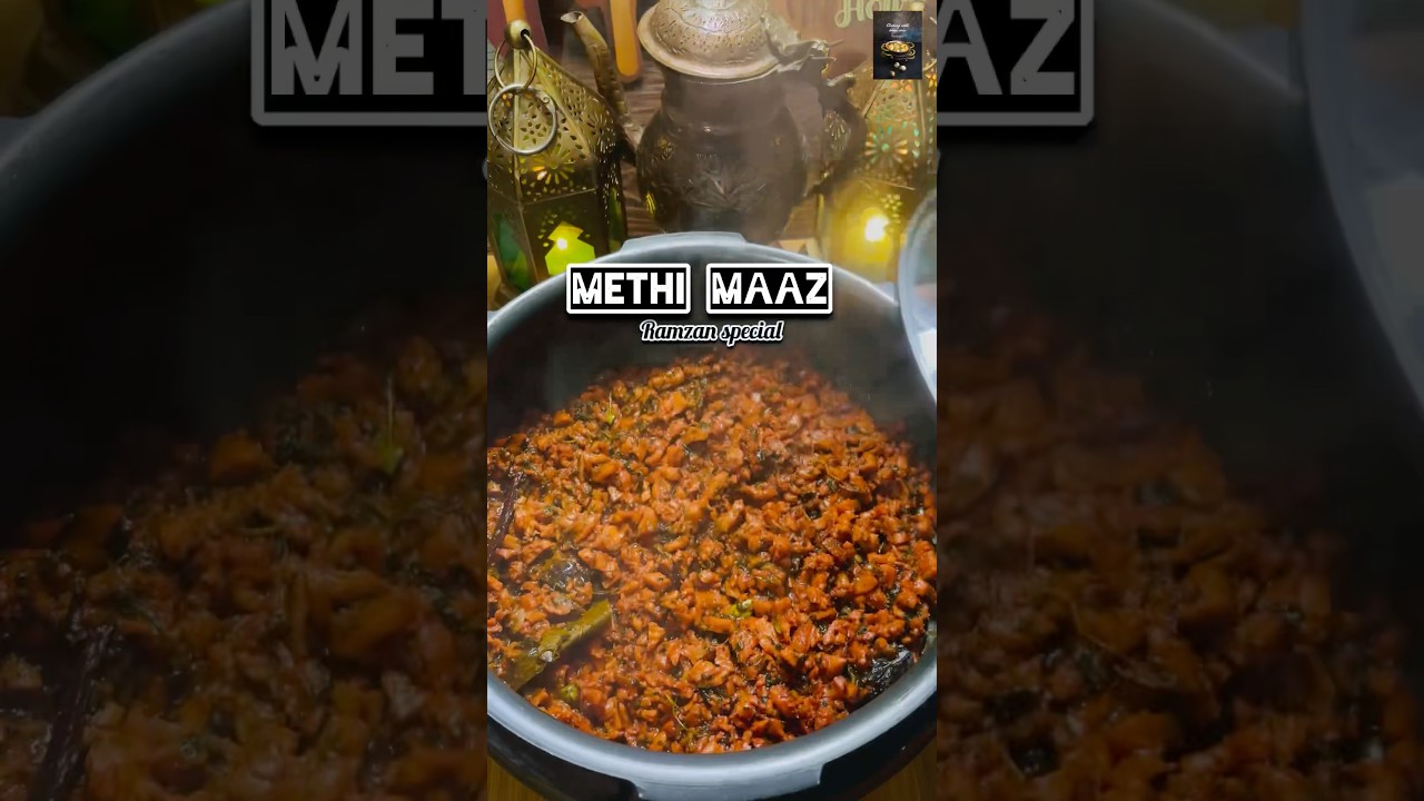 DEMIN METHI MAAZ / wazwan style sheep&rsquo;s tripe wazwan starter #food #shorts #kashmir #Ramzanspecial