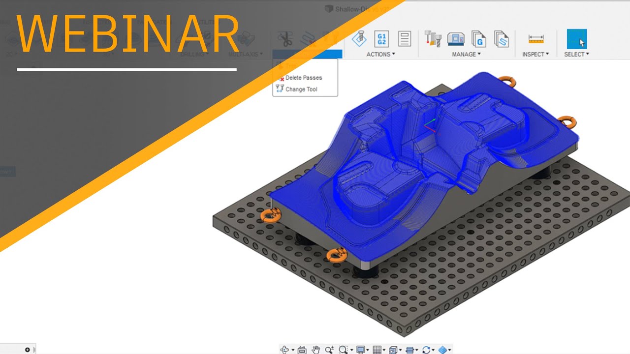 Webinar: Optimize Your Cycle Time with Toolpath Modification | Autodesk Fusion 360