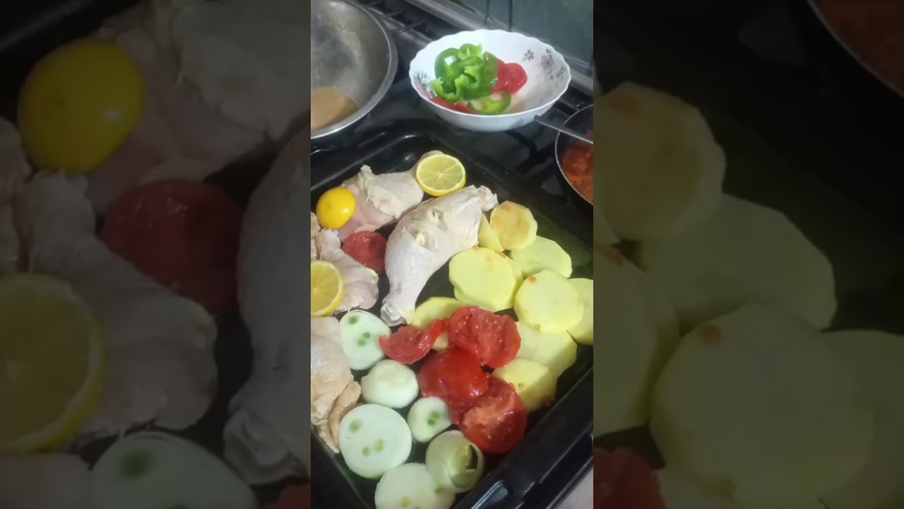 طريقة طبخ دجاج بالفرن مع الصلصة