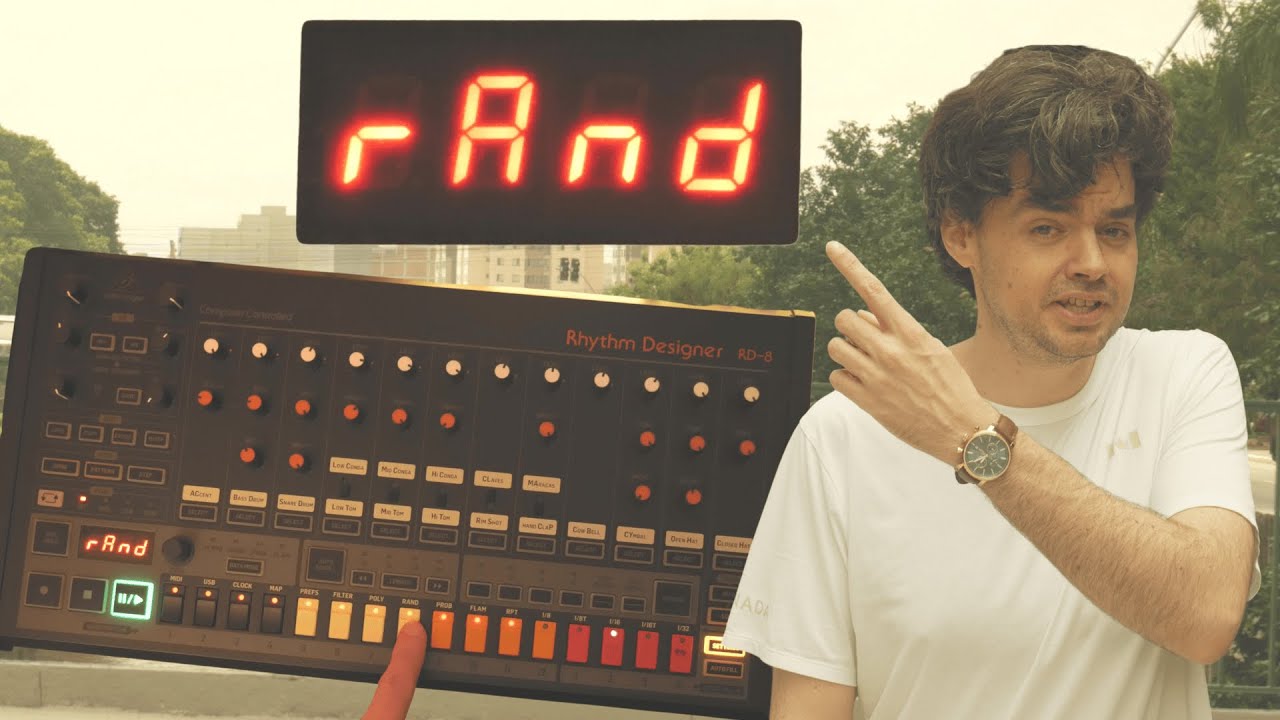 📼Random Mode on the Behringer RD-8, São Paulo, Improving Creative Output
