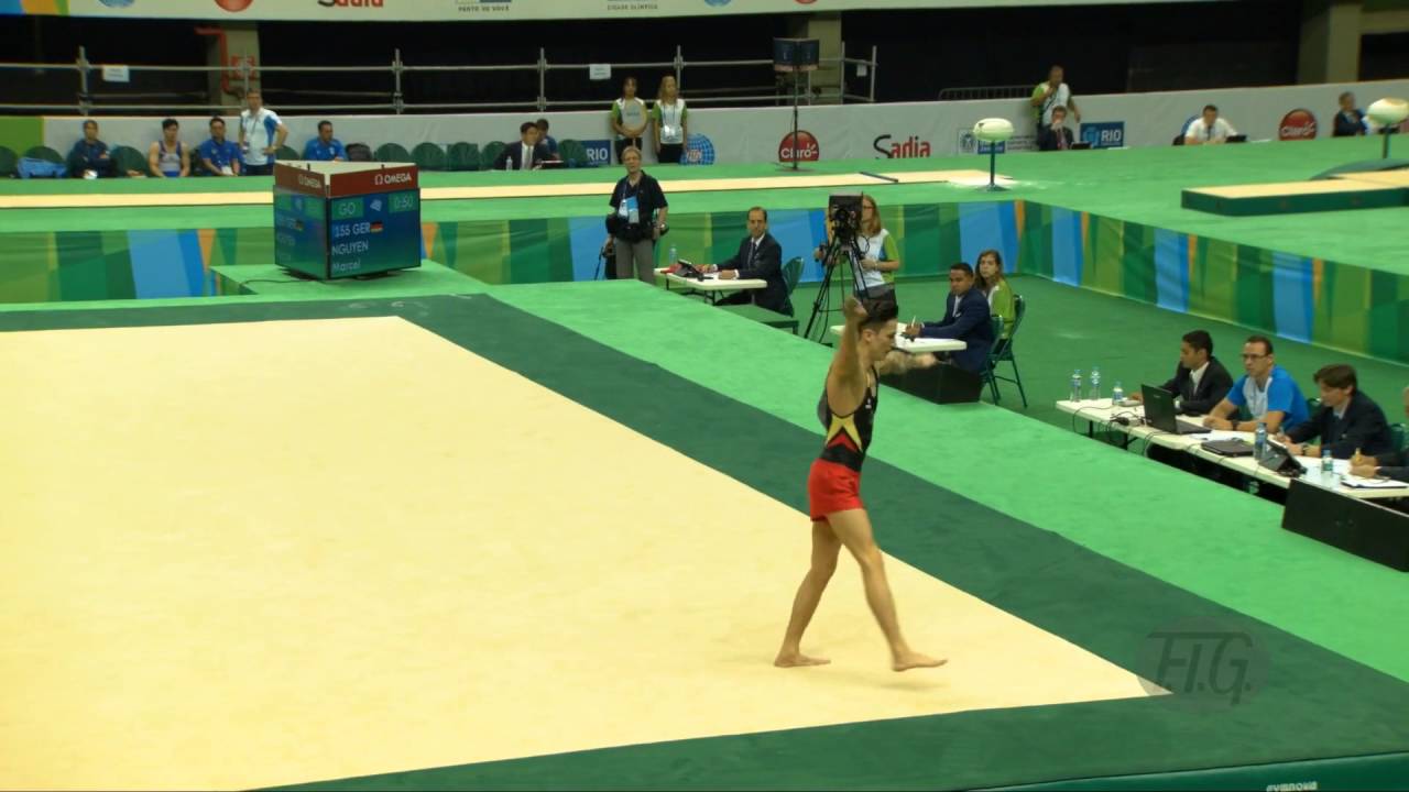 NGUYEN Marcel (GER) - 2016 Olympic Test Event, Rio (BRA) - Qualifications Floor Exercise