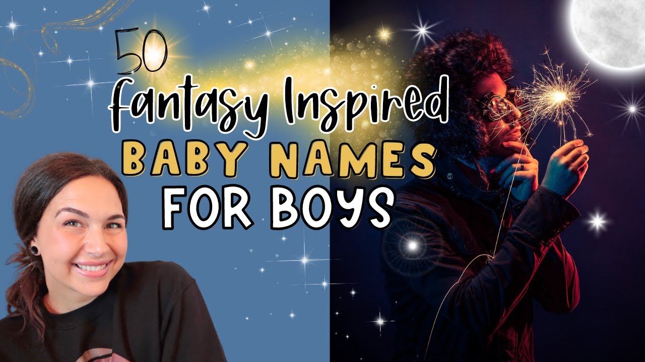 HANDSOME Fantasy Inspired Names For boys! | Unique Boy Baby Names!
