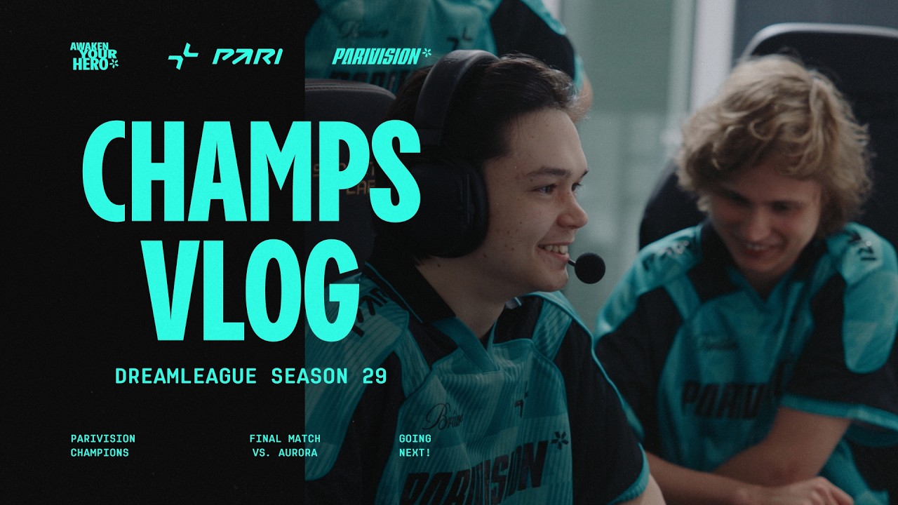 КАК PARIVISION ВЫИГРАЛИ DreamLeague S 29? | CHAMPIONS VLOG
