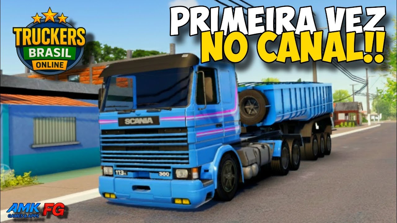 🚚 TRUCKERS BRASIL ONLINE - PRIMEIRA VEZ NO CANAL E JA TEM COMBOIO #amkgameseapps #fg #jogodecaminhão