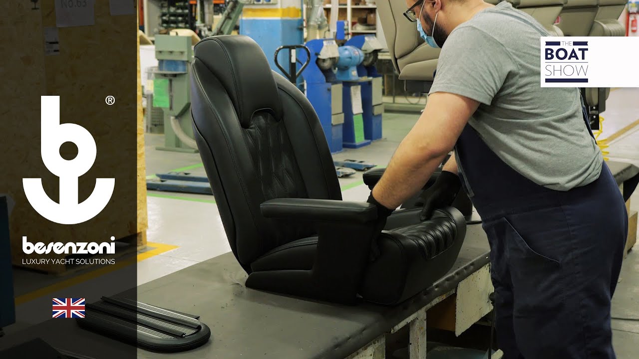 How to build a HELM SEAT - Besenzoni - The Boat Show