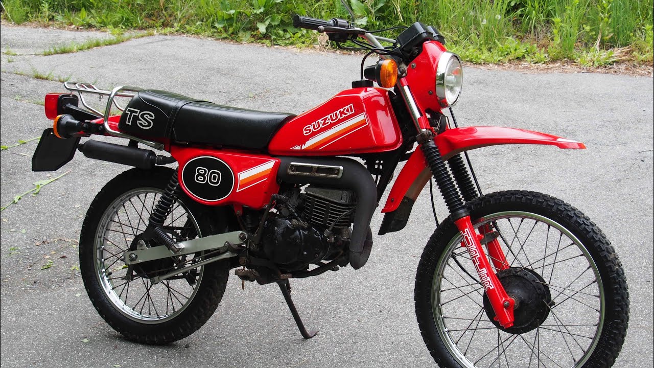 【SUZUKI TS80 HUSTLER】走行距離1296KM 車両紹介動画