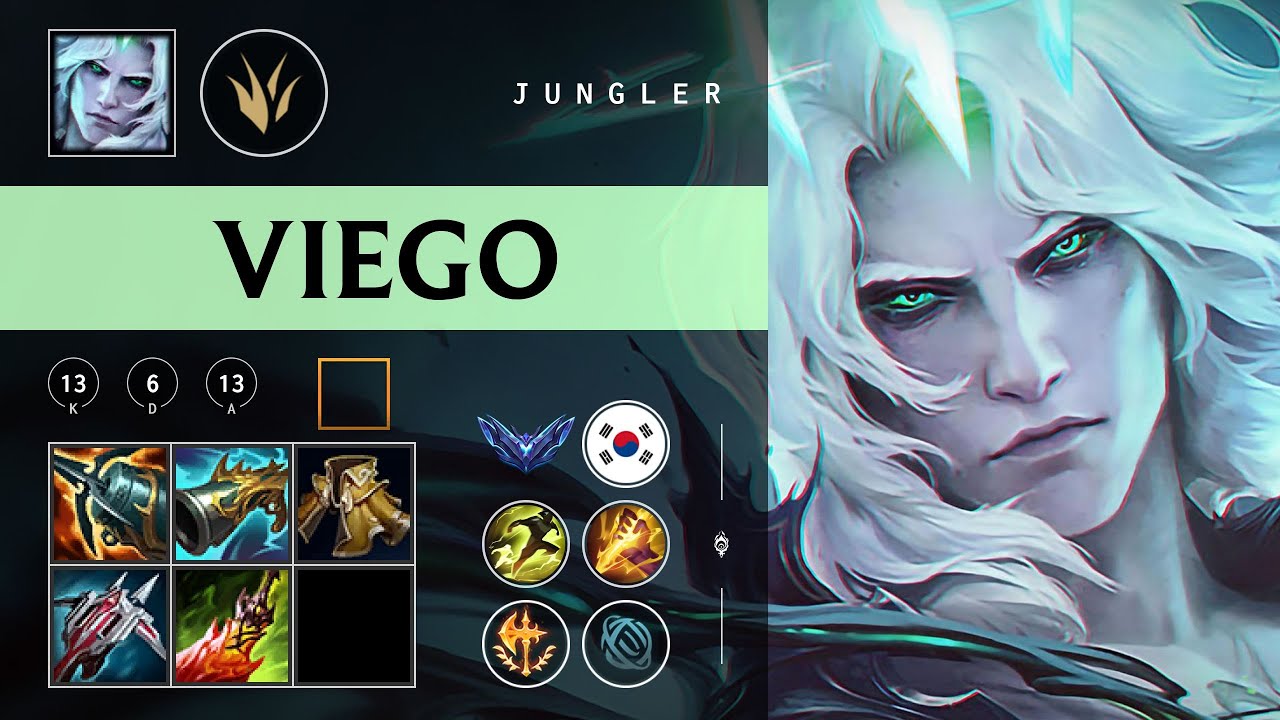 Viego Jungle vs Taliyah - KR Diamond Patch 26.03
