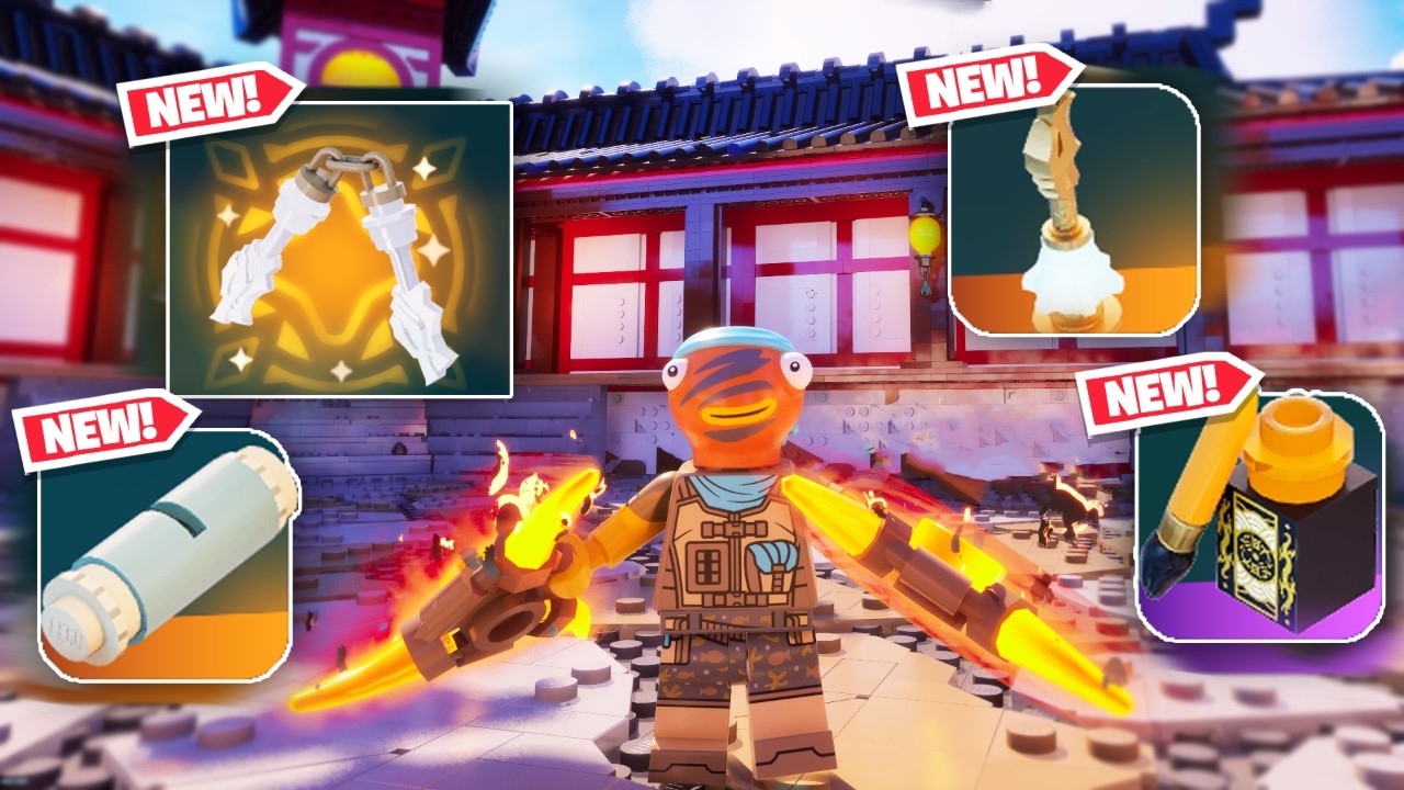 Как добывать ритуальное масло, чернила и многое другое в LEGO Fortnite NINJAGO! (Полное руководст...