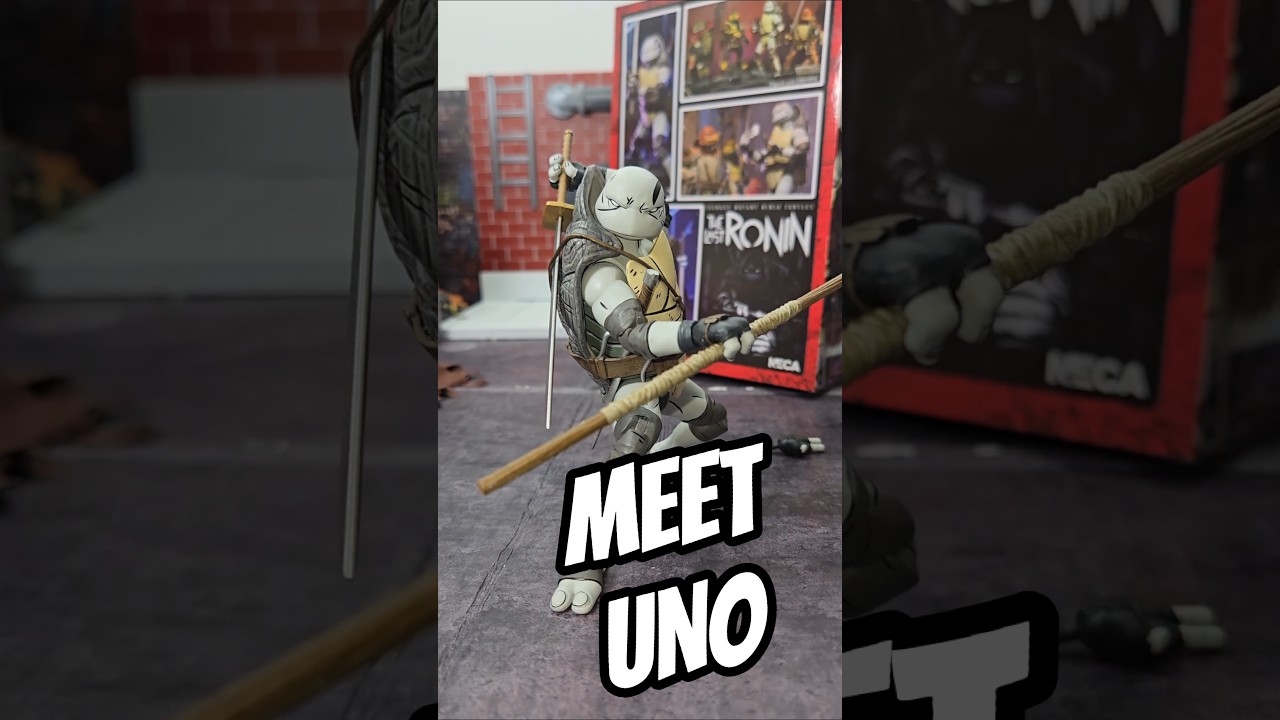 Meet The New TMNT: Uno. The Best one! #tmnt #neca #uno #lastronin