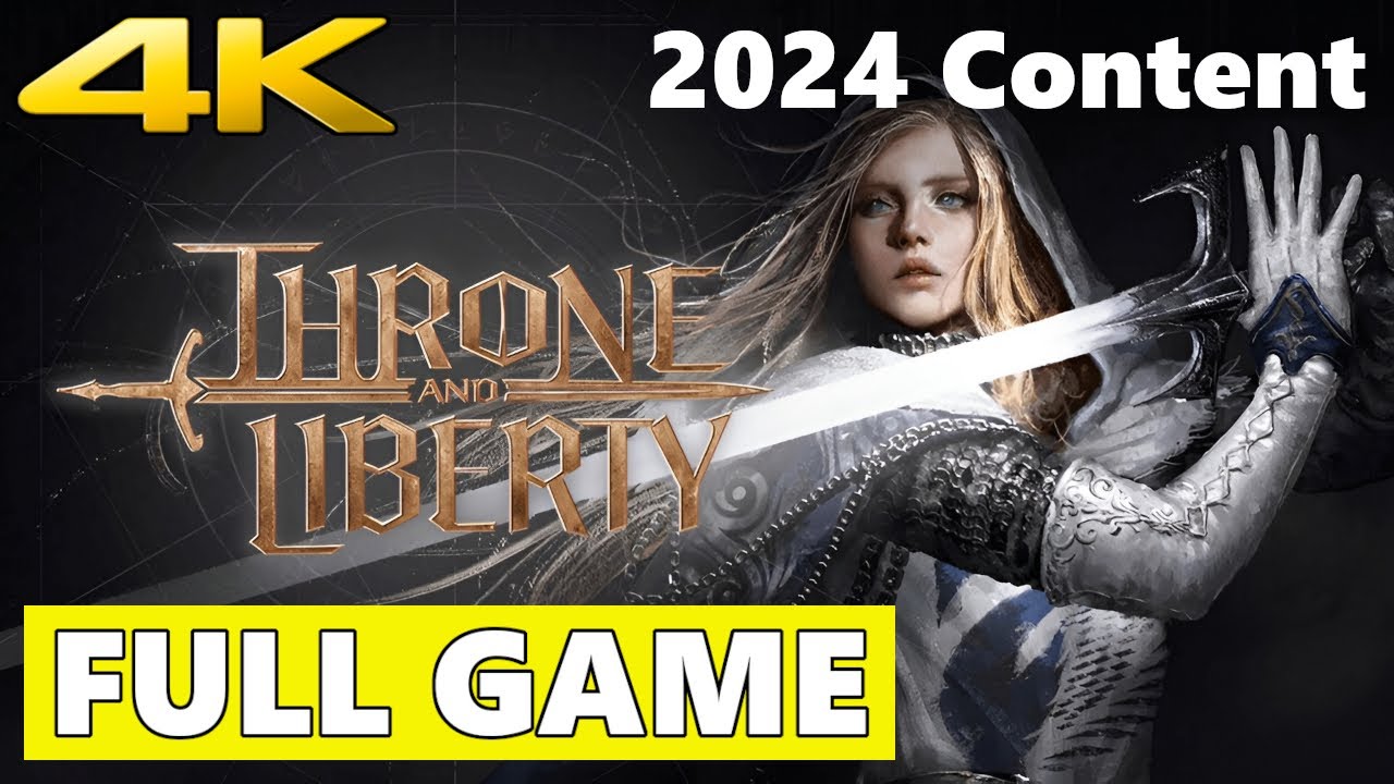 Throne and Liberty (2024) Full Walkthrough Gameplay - No Commentary 4K (PC Longplay)