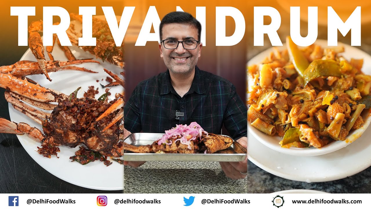 Best TRIVANDRUM Food Tour I SPICIEST Fried Fish + Kethel Fried Chicken + Mutton Perattu Huge Sadya