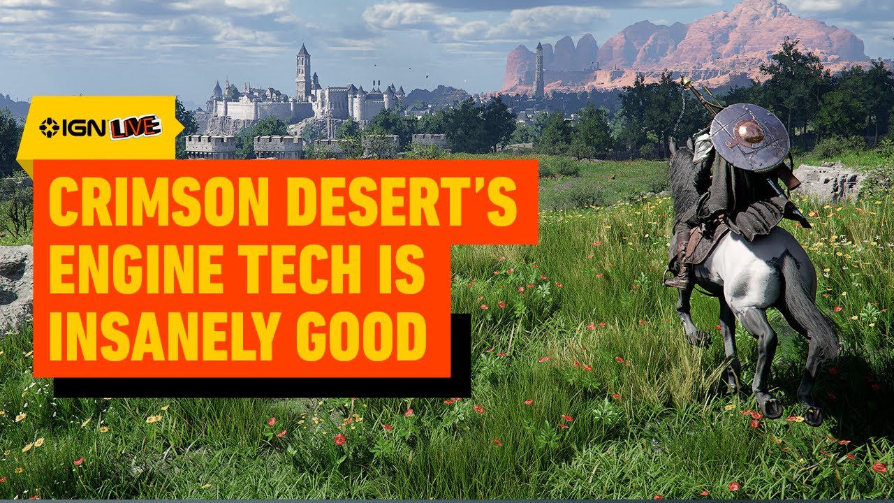 Crimson Desert's Tech Is Insanely Impressive | IGN Live 2025