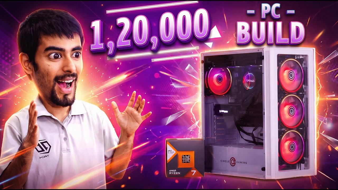 Unleash Your Gaming and Editing Potential | Rs. 120,000 PC Build | AMD Ryzen 7 7800X3D