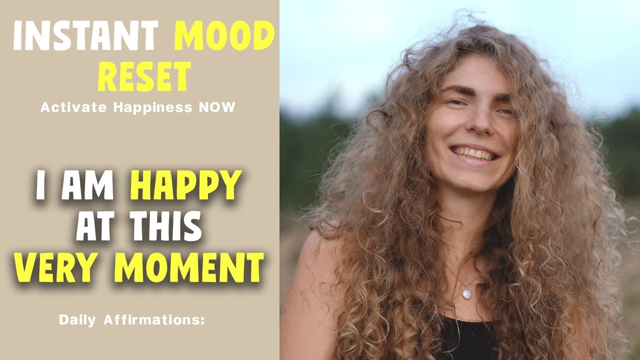 I Am Happy at This Very Moment | Present Moment Affirmation for Instant Joy