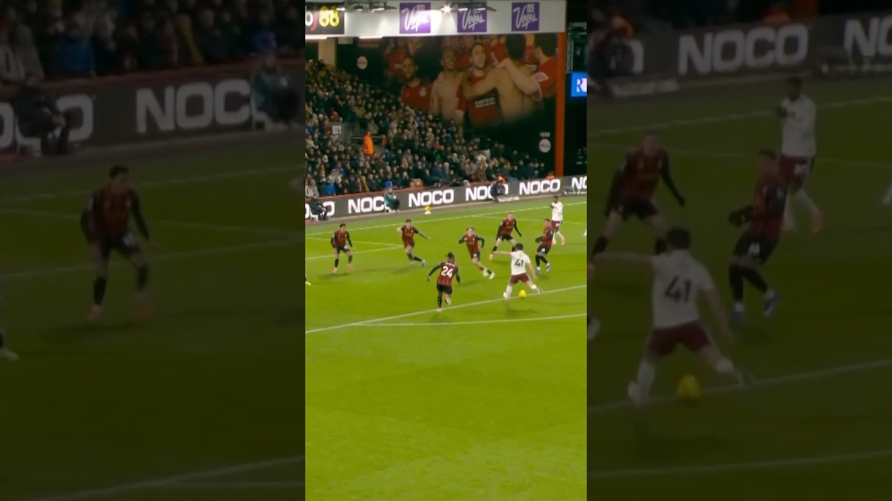 THE FIRST DECLAN RICE GOAL!