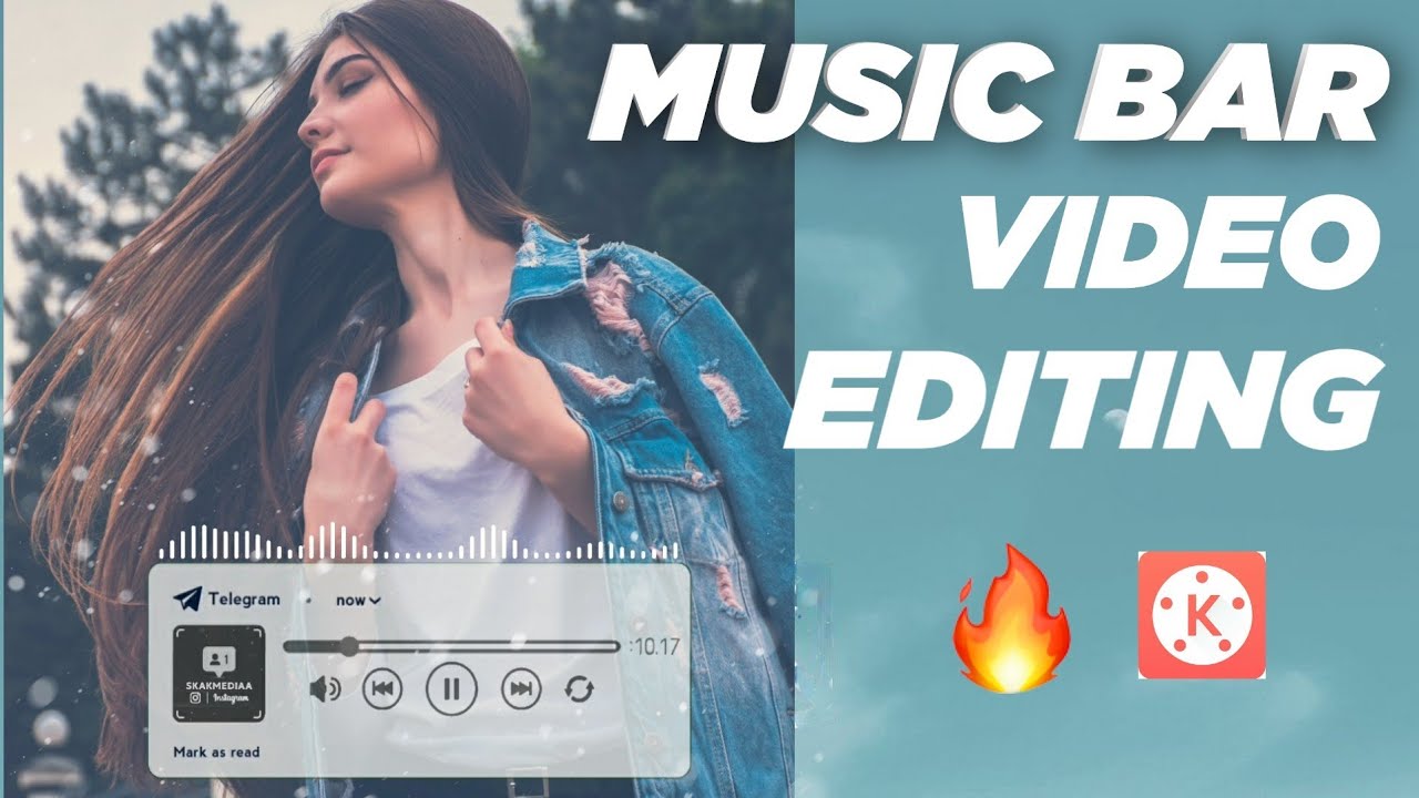 New Music Bar Video editing in Kinemaster 🔥👌 || 2020 ||
