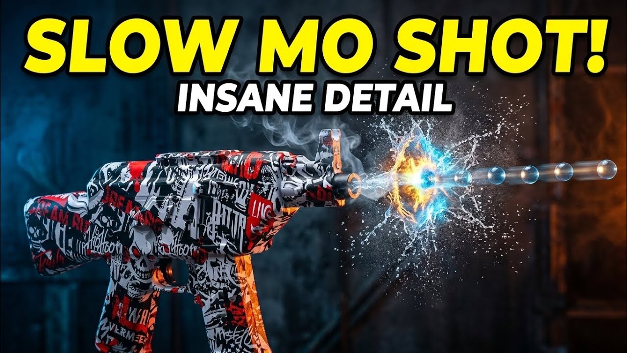 You’ve Never Seen Gel Blaster Like This… (SLOW MO)