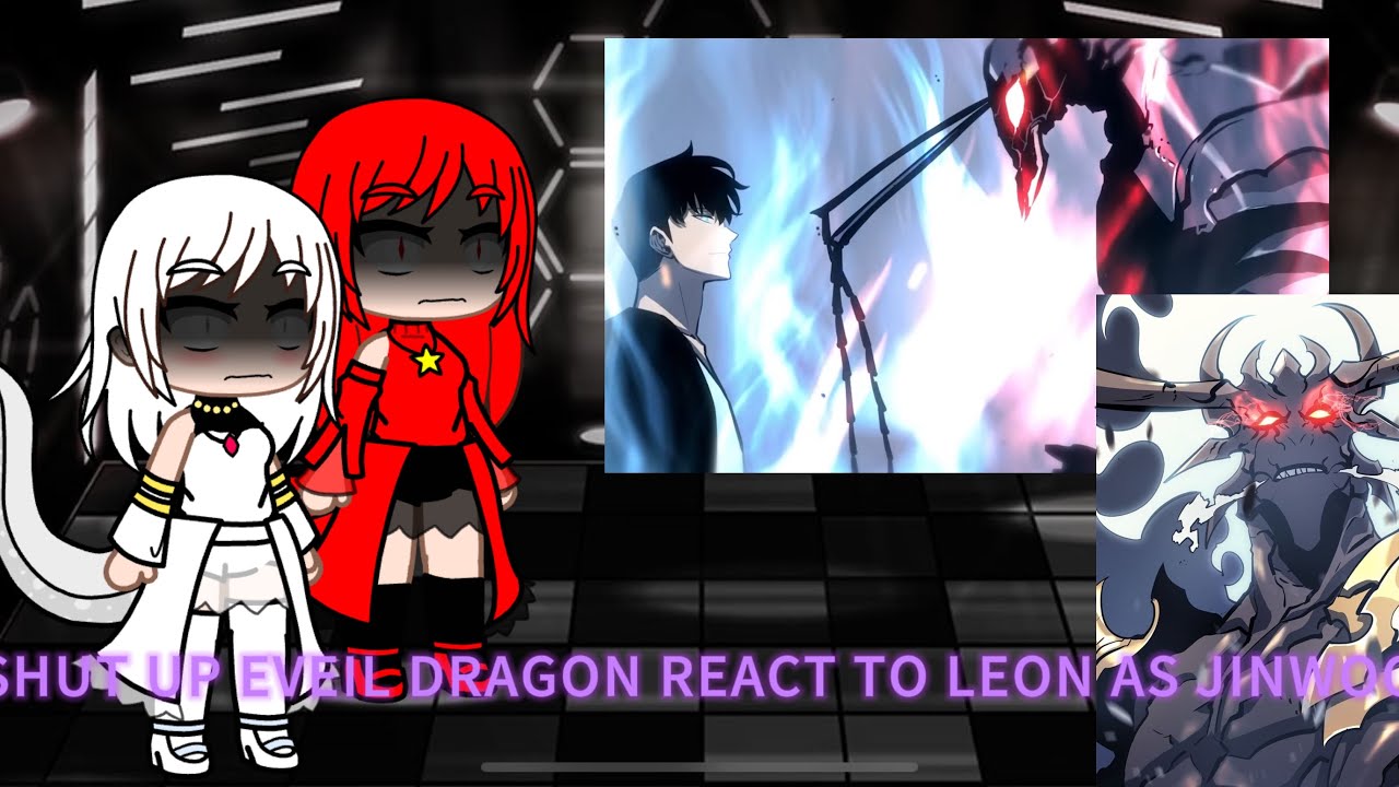 Shut up evil dragon react to Leon as sung-jin-woo part 3/??? Reupload (🇺🇸🇧🇷)