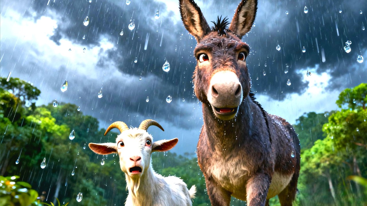 गधा और बकरी की कहानी | The story of the donkey and the goat | Hindi kahaniya | Moral story | cartoon