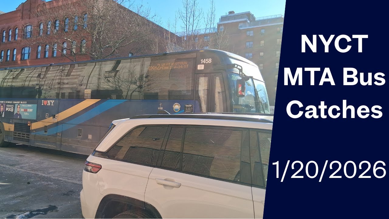 NYCT MTA Bus Catches (1/20/2026)