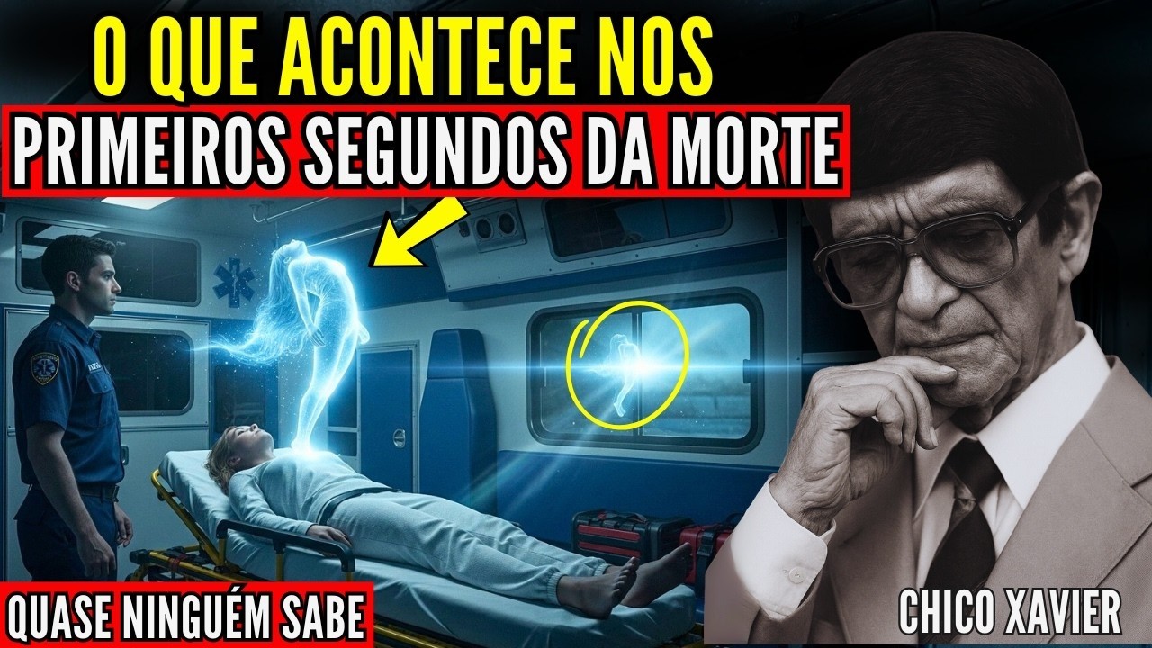 9 COISAS IMPACTATES que Acontece Quando a ALMA Deixa o Corpo | Chico Xavier Revela