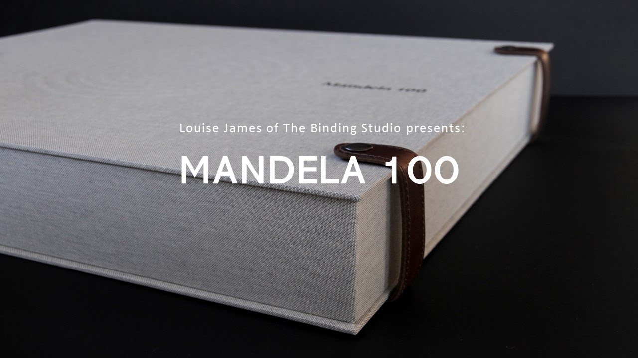 Mandela 100: A hand bound limited edition by Blackwell & Ruth and The Binding Studio