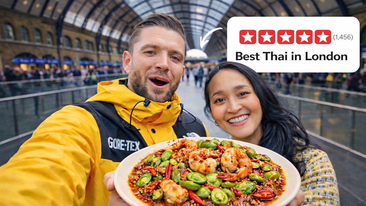 My Thai Friend Took Me For The Best Southern Thai Food in London! 🇹🇭 Supawan Thai Food