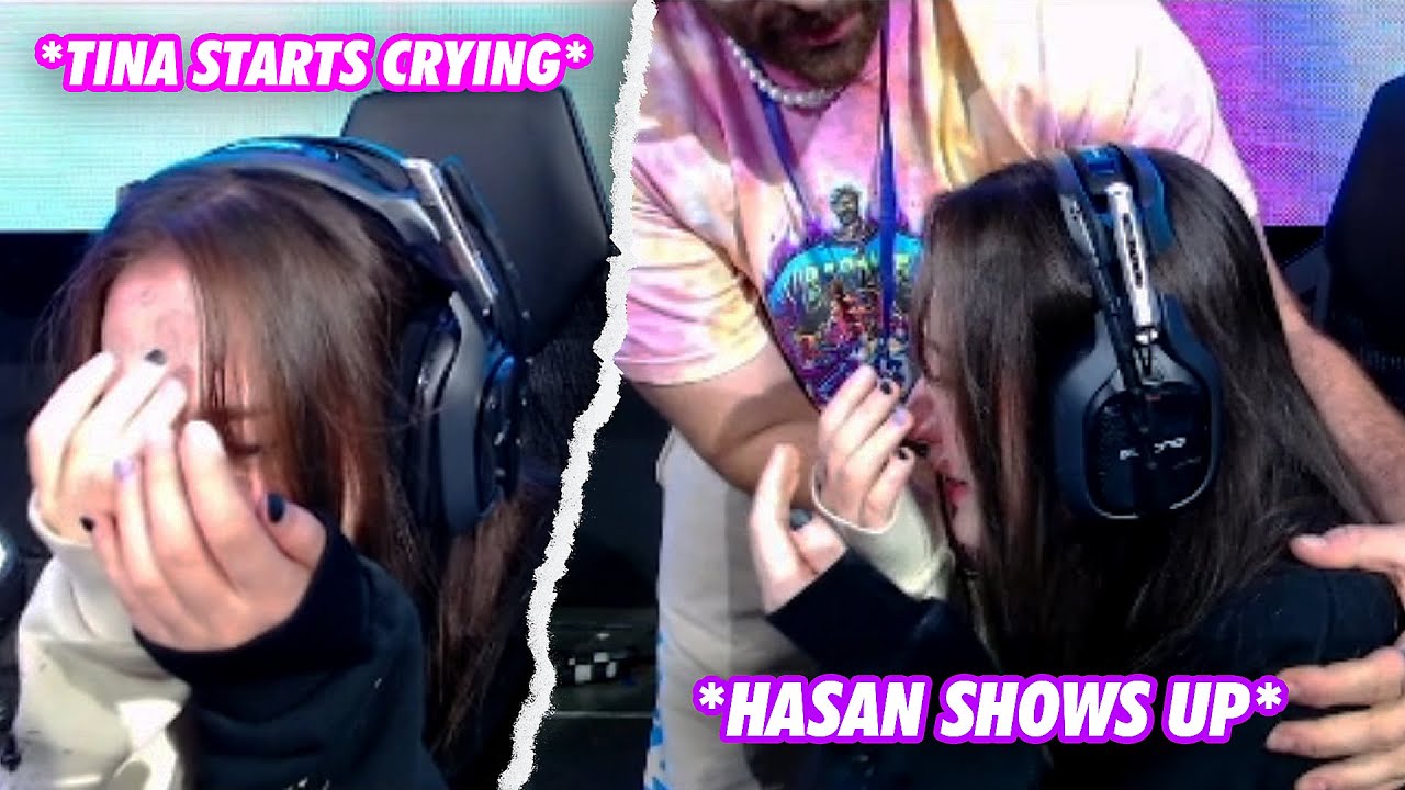 Tina Starts Crying After She Lost At Twitch Rivals and Hasan Came To The Rescue