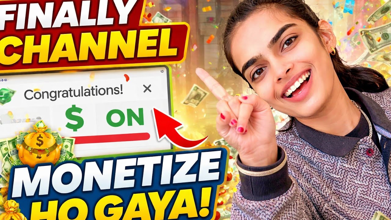 Finally Channel Monetize Ho Gaya 😭💰 | Sapna Sach Ho Gaya! | Shikhacomedian1 |