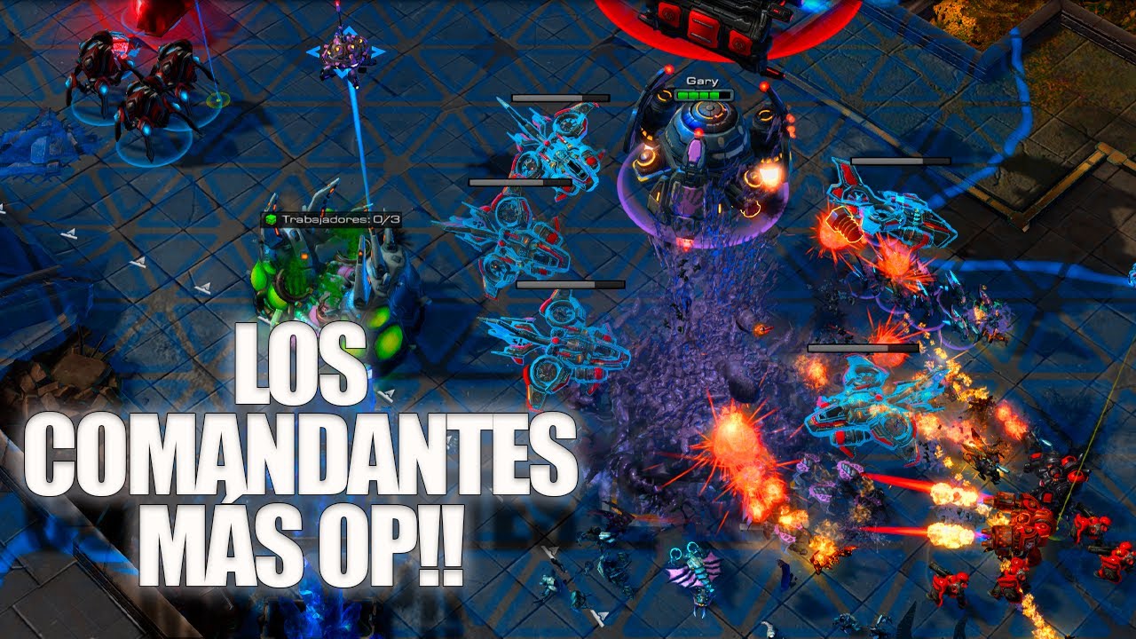 STARCRAFT 2 AHORA SI SE PUEDE JUGAR CON COMANDANTES??