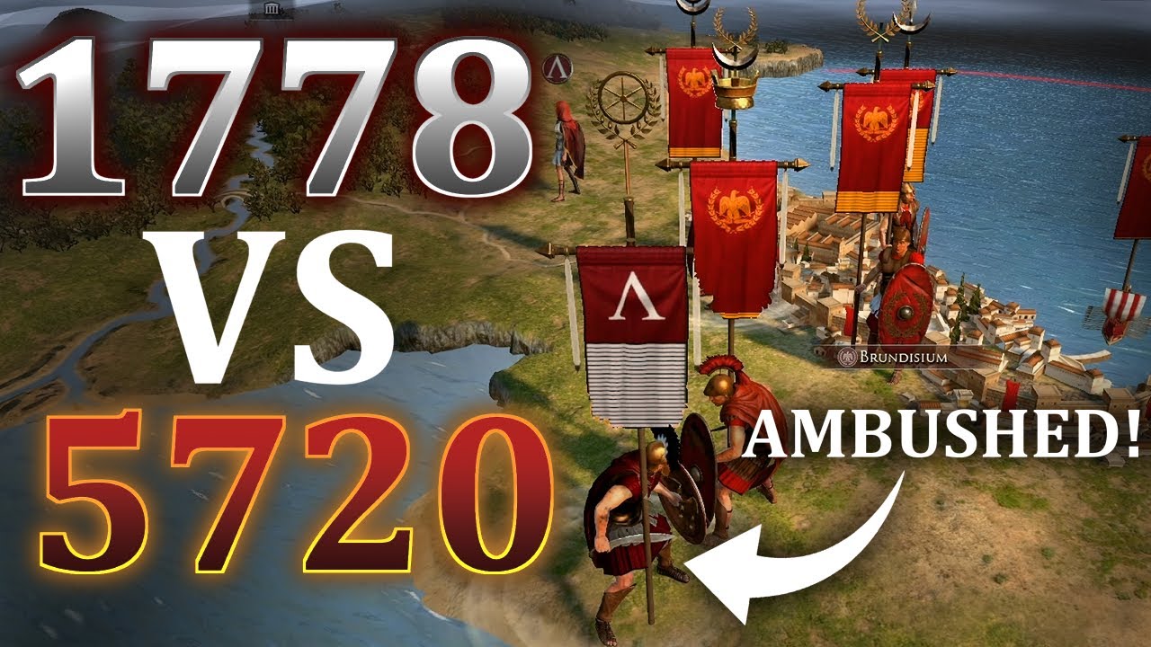Я выжил в невероятной засаде в Total War: Rome 2