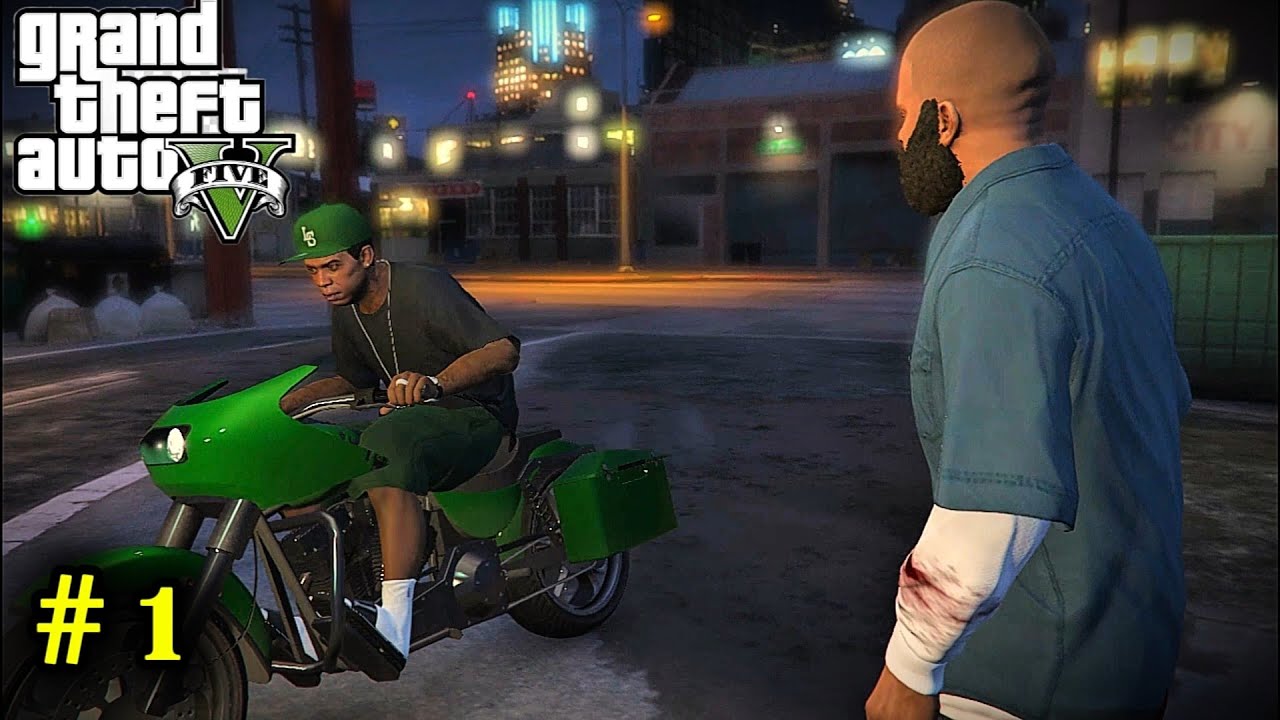 Franklin Aur Lamar Ne Ghar Se Bike Uthayi! #1