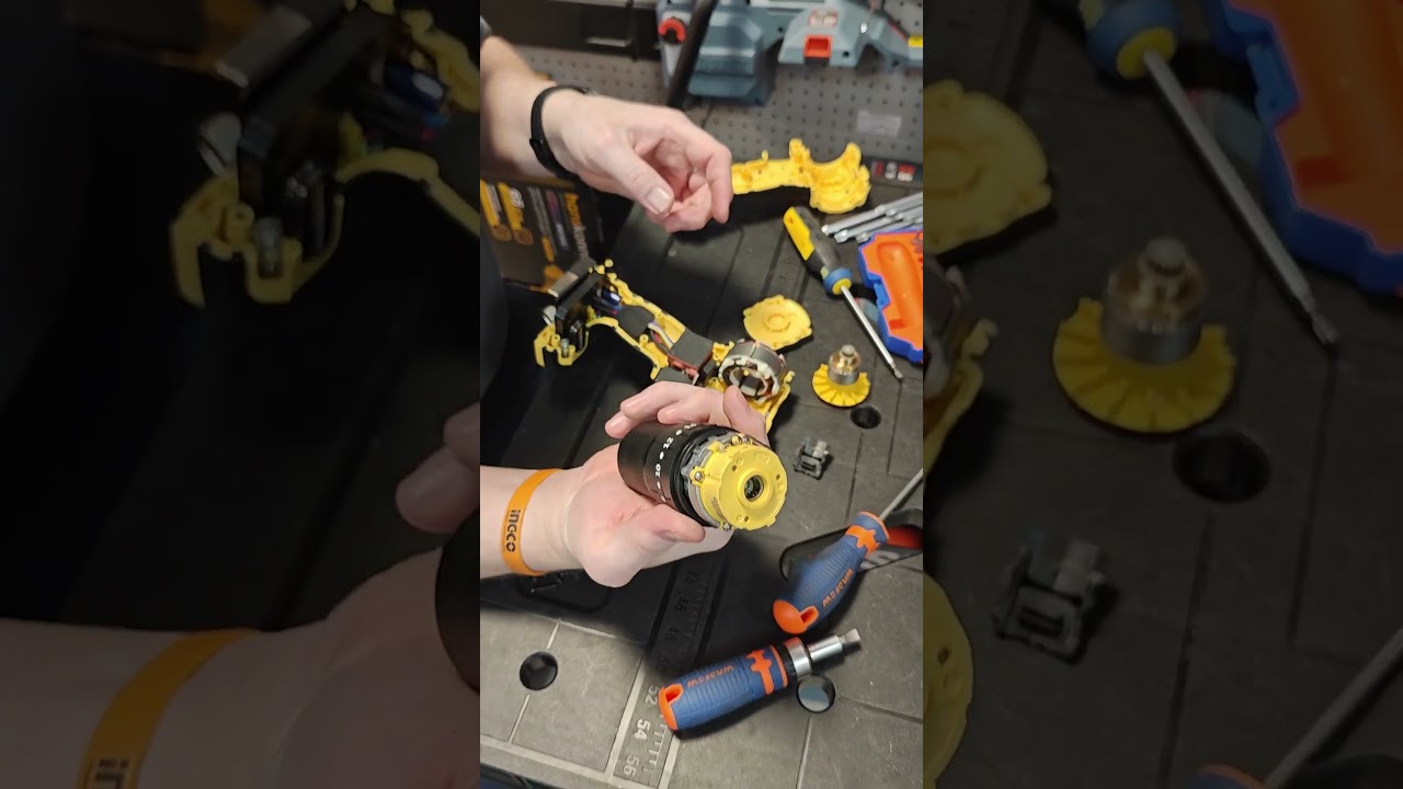 Ударный шуруповерт Hanskonner HCD2065BLIC #hanskonner #шуруповерт #разборинструмента