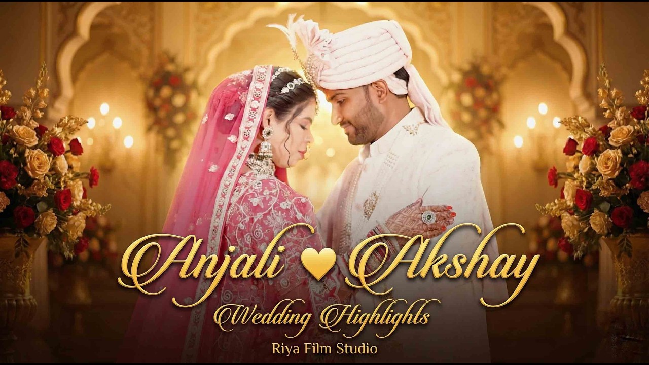 Akshay ❤️ Anjali | Wedding Highlights | Riya Film Studio