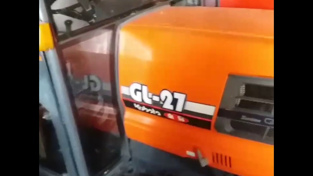 Обзор Минитрактора Kubota Gl 27