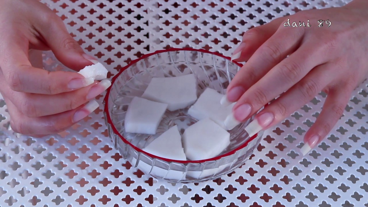 🌴 SOFT EATING sound with COCONUT 🥥 + different TRIGGERs! 🎧 Calming and Relaxing ASMR! 😴