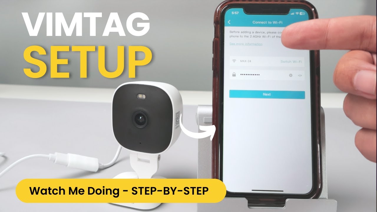 Настройка камеры Vimtag - Mini G3 [ Простое пошаговое руководство ]