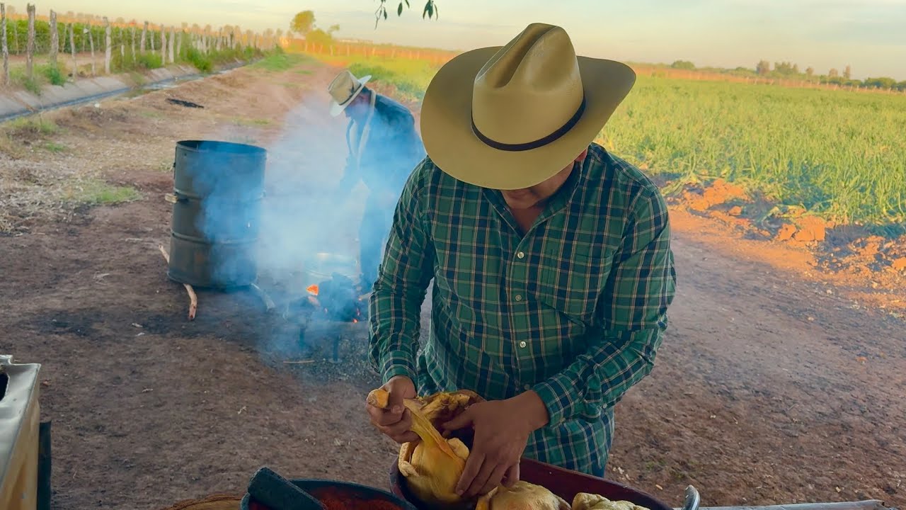 Delicioso POLLO SENTADO en el rancho! || Ruta La Nueve