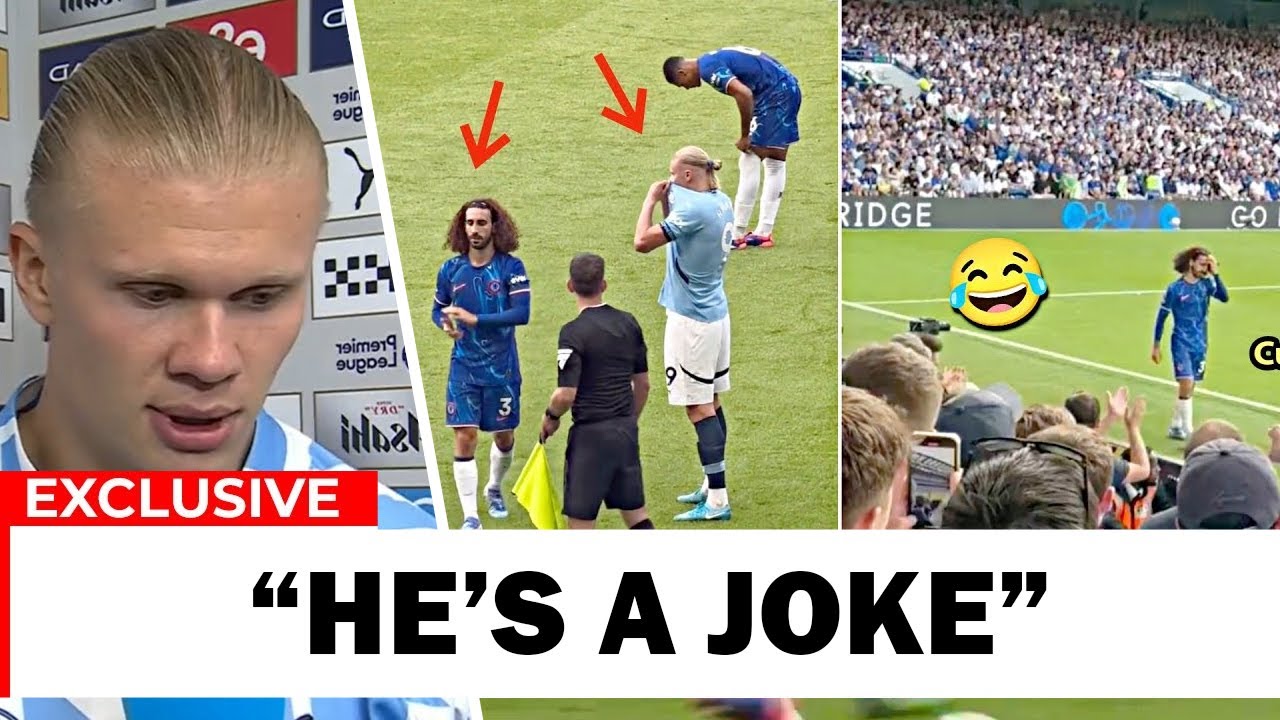 NEW: Erling Haaland RESPONDS to Cucurella's DISRESPECTFUL SONG