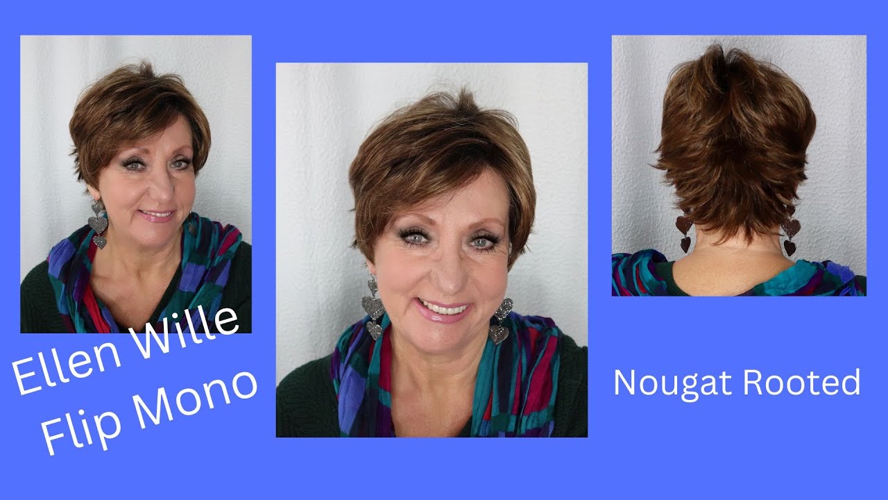 Ellen Wille FLIP MONO Wig Review | Nougat Rooted | MONIKA'S BEAUTY & LIFESTYLE
