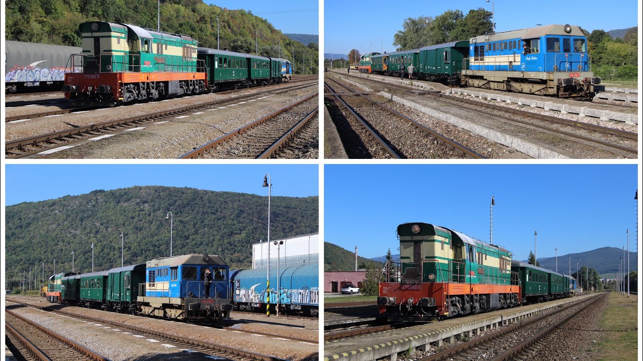 ŽSSK 770 092 & 720 039 Košice - Plešivec - Saturday 4/10/25 