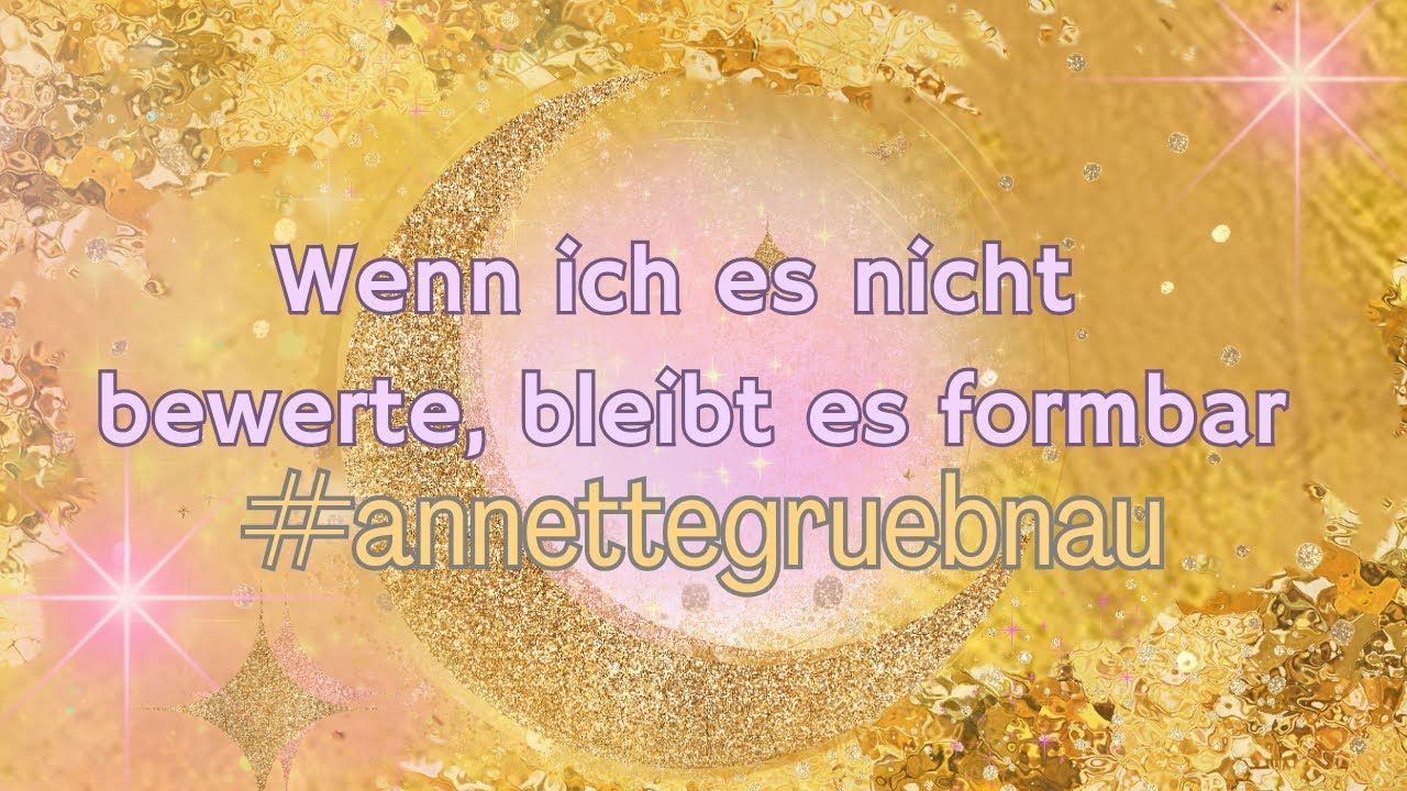 Wenn ich es nicht bewerte wird es formbar