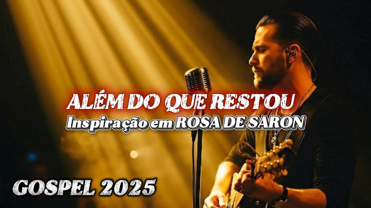 ALÉM DO QUE RESTOU - Louvores de adoração e fé - inspirado em ROSA DE SARON